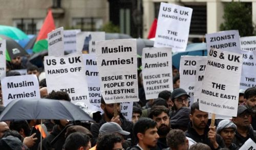Délégations du hizb ut tahrir à londres visites aux missions diplomatiques musulmanes pour rendre compte aux gouvernements de leur inaction face à l&#039;occupation de la palestine