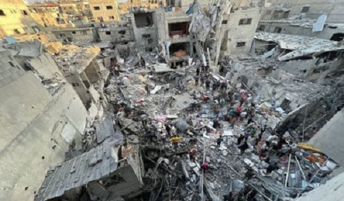 Gaza ina Vifusi Vingi kuliko Ukraine, na Dada zetu na Watoto Wetu ndio Wengi wa Wafu Wanaozikwa Chini Yake