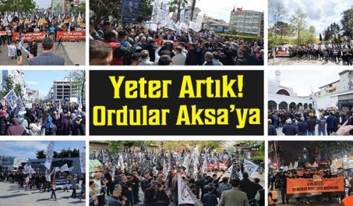Hizb ut Tahrir / Wilayah Uturuki:  Visimamo na Matembezi “Inatosha... Majeshi na yaelekee Al-Aqsa!”