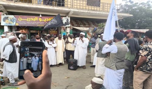 Hotuba Inayohusu Bendera za Rayah na Liwaa za Mtume (saw)  Ilipambwa kwa Takbira na Machozi katika Soko Kuu la Port Sudan