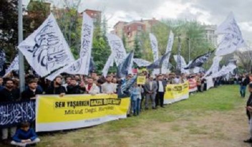 Istanbul Inakuwa Sauti Moja kwa ajili ya Gaza  &quot;Khilafah ndio Itakayoiokoa Palestina!&quot;