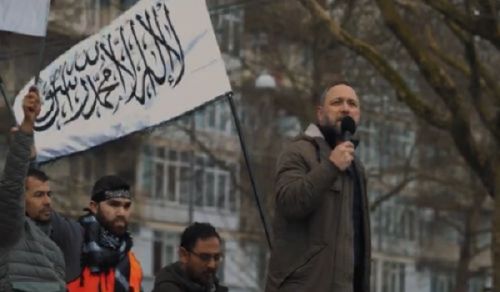 Hizb ut Tahrir / Uholanzi: Kisimamo cha Kuinusuru Gaza wakati wa Ziara Herzog jijini Amsterdam!