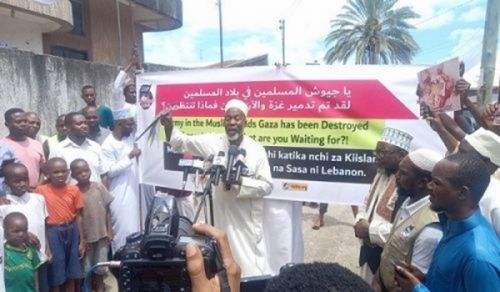 Hizb ut Tahrir / Tanzania Yatoa Wito kwa Majeshi ya Waislamu Kuiokoa Gaza