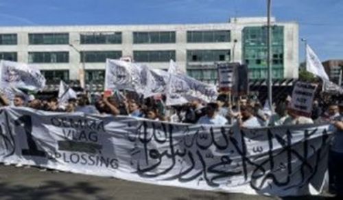 Hizb ut Tahrir / Uholanzi: Matembezi ya Amsterdam “Komesheni Mauaji ya Halaiki Mjini Gaza”