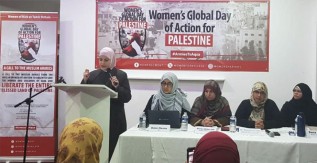 Hizb-ut Tahrir Merkezi Medya Ofisi Kadın Kolları: Britanya'da Filistin için Küresel Kadınlar Eylem Günü Semineri!