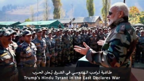 Pakistan: Trump&#039;ın Batı&#039;daki Yahudi Tiranından Sonra Doğu&#039;daki Hindu Tiran da İslam Ümmetine Savaş İlan Etti!