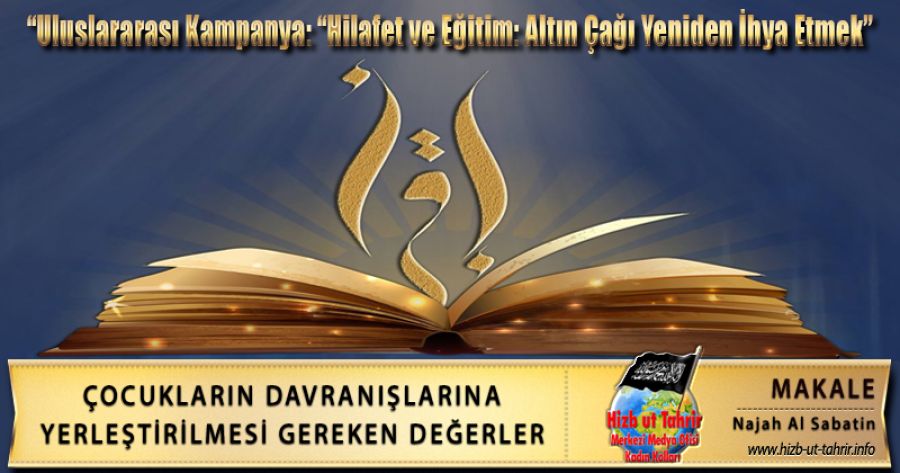 Çocukların Davranışlarına Yerleştirilmesi Gereken Değerler