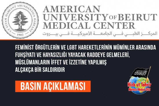 Feminist Örgütlerin ve LGBT Hareketlerinin Müminler Arasında Fuhşiyatı ve Hayasızlığı Yayacak Raddeye Gelmeleri, Müslümanların İffet ve İzzetine Yapılmış Alçakça Bir Saldırıdır