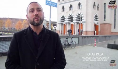 Hizb-ut Tahrir Hollanda Nikab yasağı yasa önergesi hakkında bildiri dağıttı