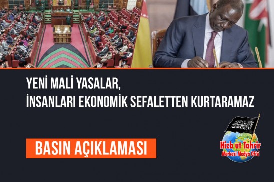 Yeni Mali Yasalar, İnsanları Ekonomik Sefaletten Kurtaramaz