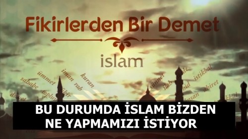 27 - Fikirlerden Bir Demet - Bu Durumda İslam Bizden Ne Yapmamızı İstiyor