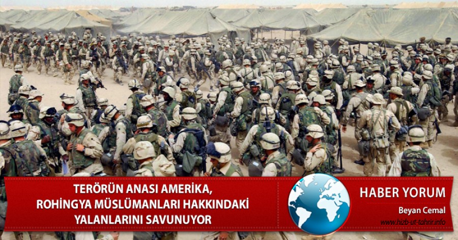 Terörün Anası Amerika, Rohingya Müslümanları Hakkındaki Yalanlarını Savunuyor