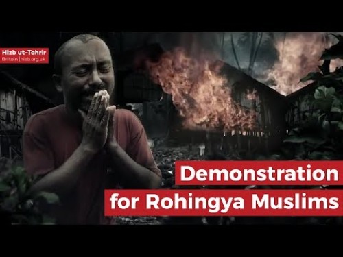Britanya: Arakan Müslümanları İçin Gösteri