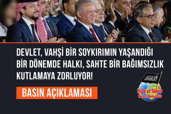 Devlet, Vahşi Bir Soykırımın Yaşandığı Bir Dönemde Halkı, Sahte Bir Bağımsızlık Kutlamaya Zorluyor!