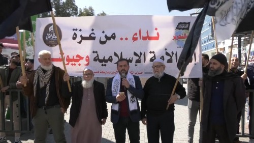 Mübarek Toprak (Filistin): Gazze&#039;de Protesto; &quot;Gazze&#039;den İslam Ümmetine ve Müslüman Ordulara Çağrı!&quot;