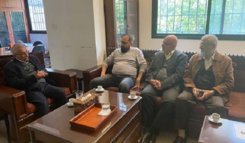 Hizb-ut Tahrir/Lübnan Vilayeti’nden Bir Heyet, Milletvekili Usame Sad’ı Ziyaret Etti
